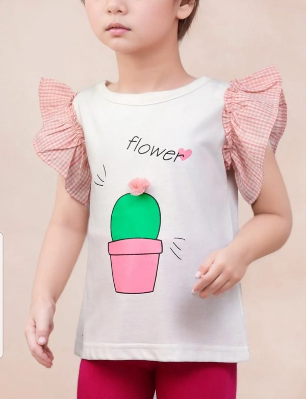 Girls printed T-shirt